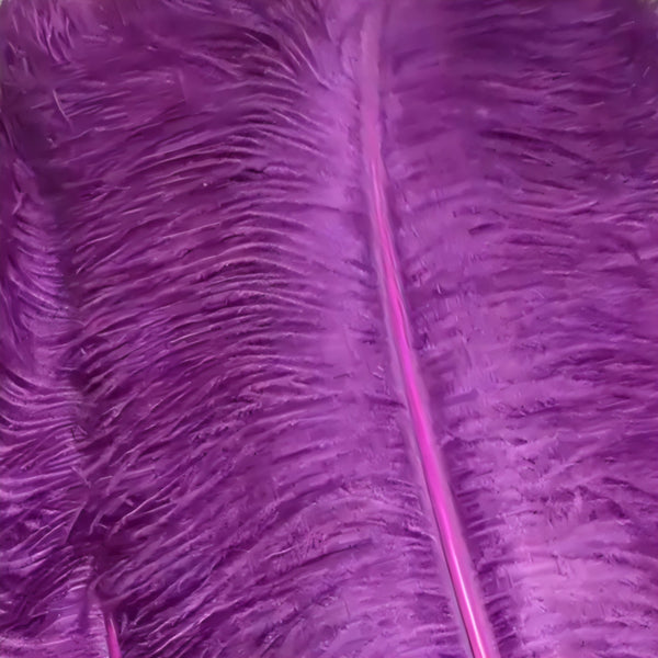 Sugar Plum (single color) Ostrich Plume Fans