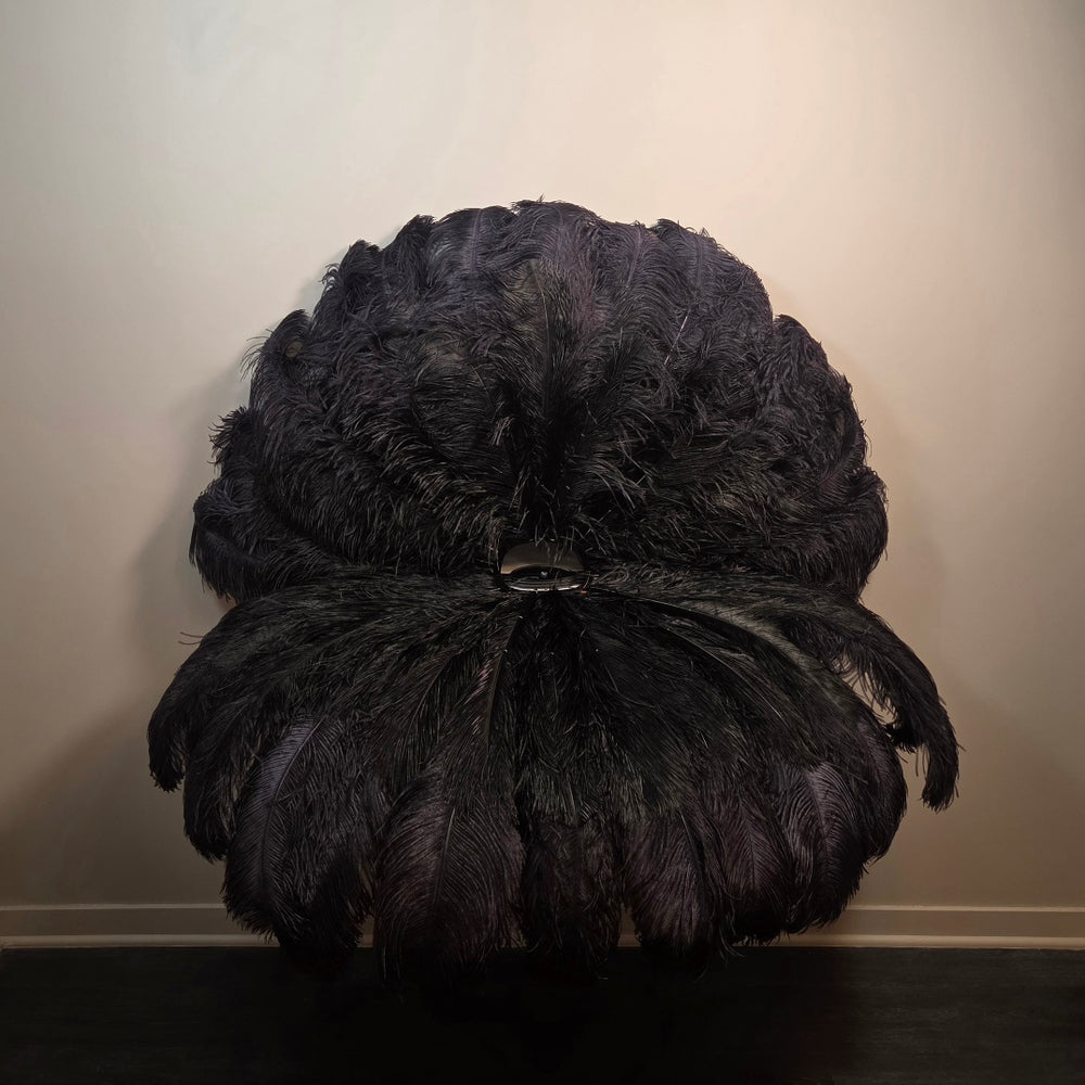 Two Tone Black Double Layer on 12" D-grip Staves