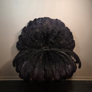 Two Tone Black Double Layer on 12" D-grip Staves