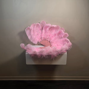 Cutie (single color) Ostrich Plume Fans