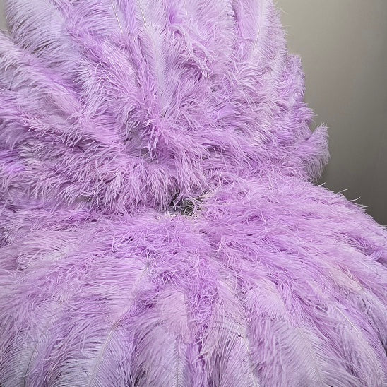 Fresh Lilac Quad Layer on 14" Staves