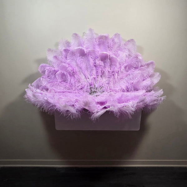 Fresh Lilac Quad Layer on 14" Staves