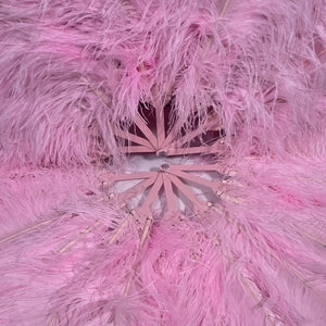 Morta Smit Custom - Pink Flamingo mix on 3-prong staves