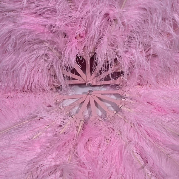 Morta Smit Custom - Pink Flamingo mix on 3-prong staves