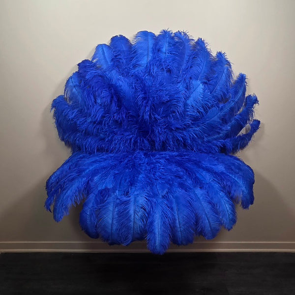 Royal Blue Triple Layer on 12" Straight Staves