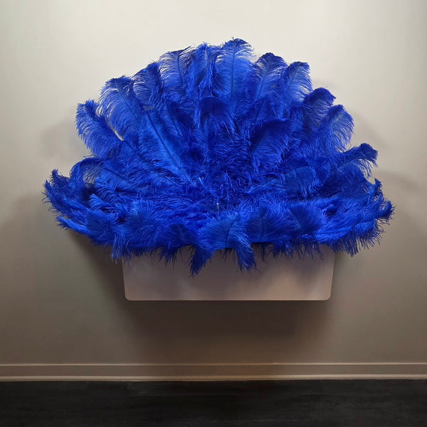 Royal Blue Triple Layer on 12" Straight Staves
