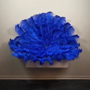 Royal Blue Triple Layer on 12" Straight Staves