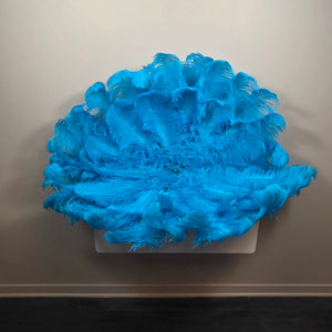 Cyan Double Plus Layer on 12" Straight Staves