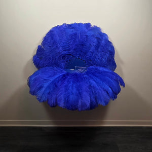 Royal Blue Single Layer on 8" Curve Staves