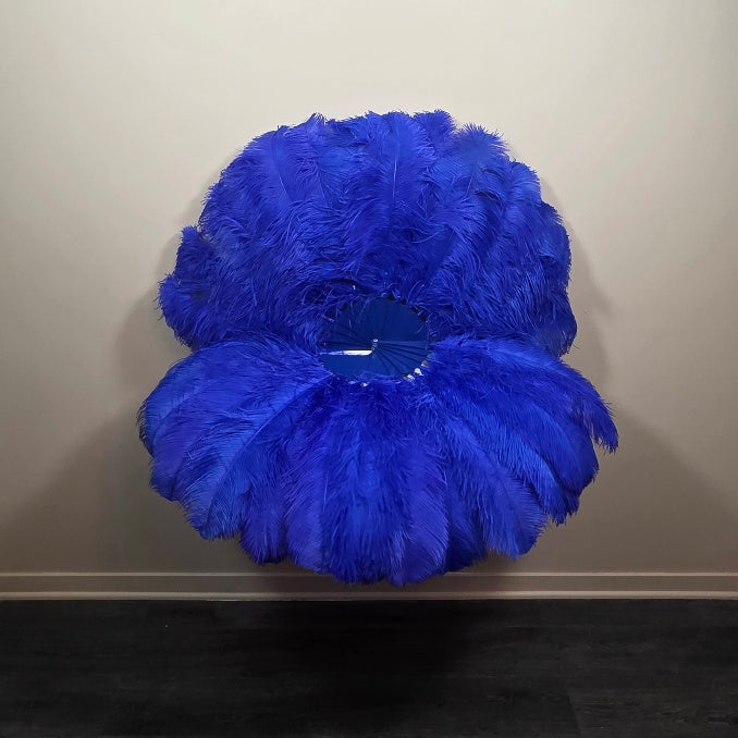 Royal Blue Single Layer on 8" Curve Staves