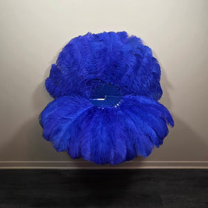 Royal Blue Single Layer on 8" Curve Staves