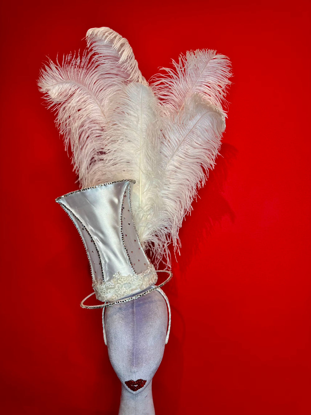The Ritz (white) - by Caged Showgirl