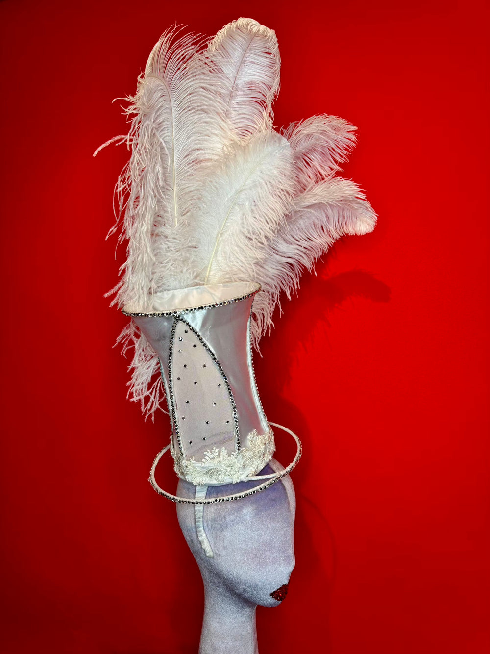 The Ritz (white) - by Caged Showgirl