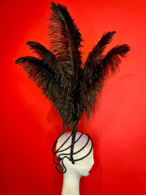 Nouveou (black) - by Caged Showgirl