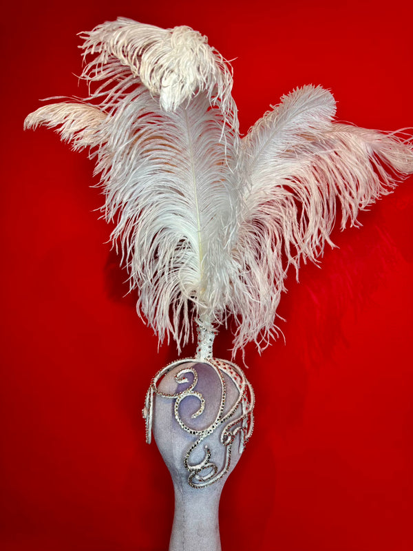 Nouveou (white) - by Caged Showgirl